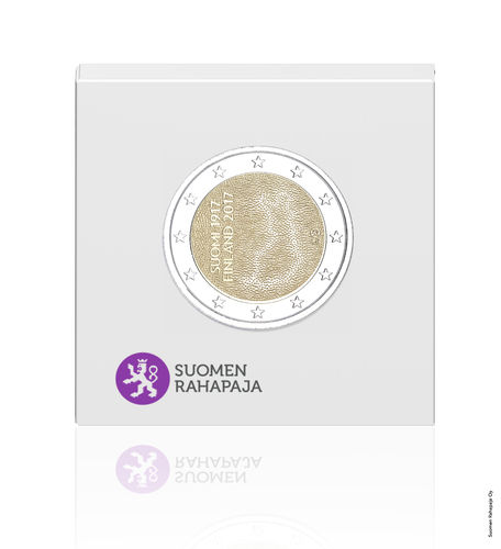 2 euro Suomi 2017 - Itsenäinen Suomi 100 vuotta PROOF