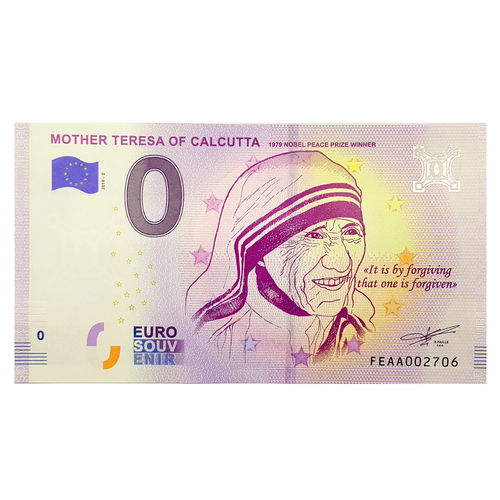 Äiti Teresa nollaseteli Malta 2019