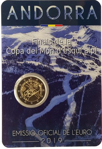 2 euron erikoisraha Andorra 2019