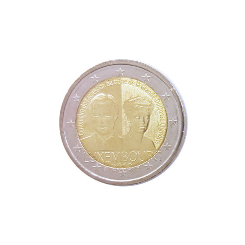 2 euron erikoisraha Luxemburg 2019