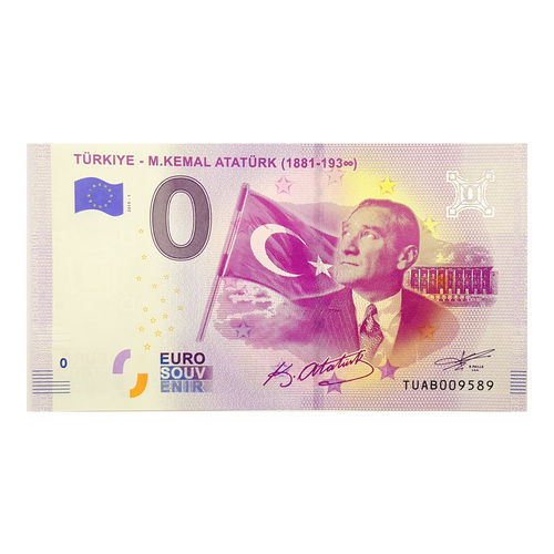 Kemal Ataturk nollaseteli Turkki 2019