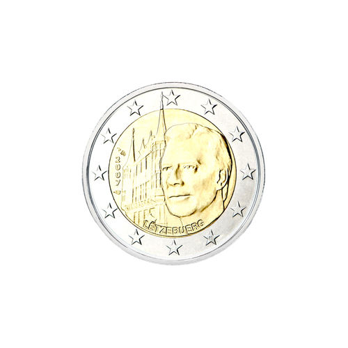2 euroa Luxemburg 2007 Suurherttuan palatsi