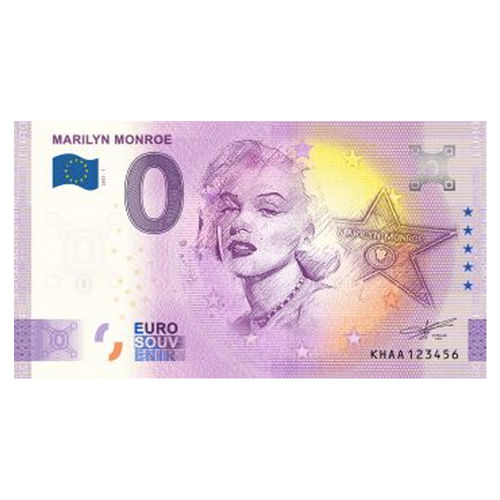 Marilyn Monroe Nolla-euroseteli