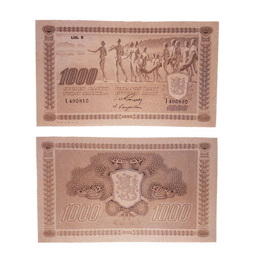 1000 mk seteli 1922 Suomi-Finland