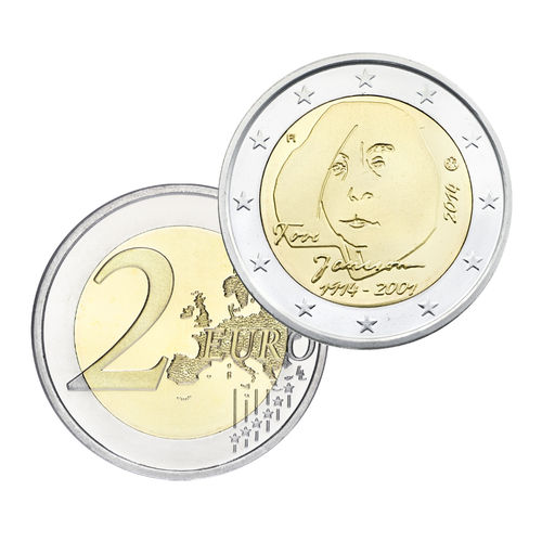 2 euroa Suomi 2014 - Tove Jansson PROOF