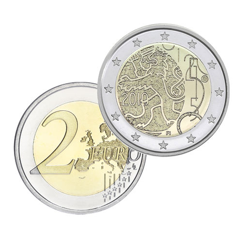 2 euroa Suomi 2010 - Suomalainen raha 150v PROOF