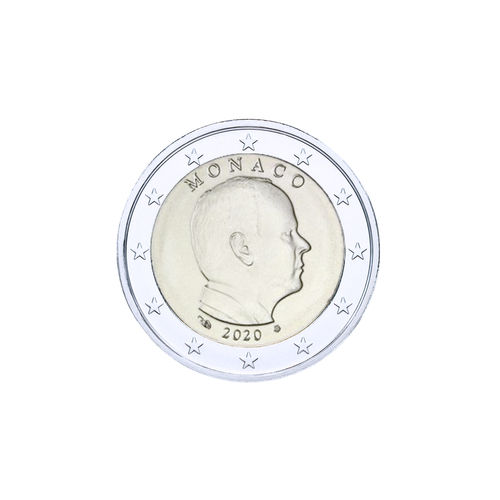 2 euroa Monaco 2009 - Prinssi Albert II