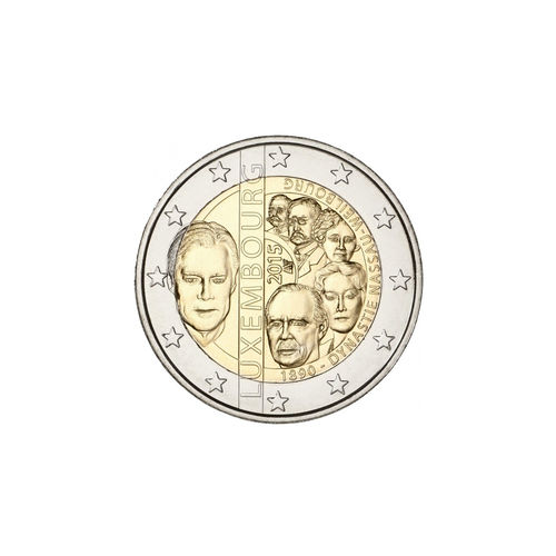 2 euroa Luxemburg 2015 - Vuosipäivä Suurherttua Henri