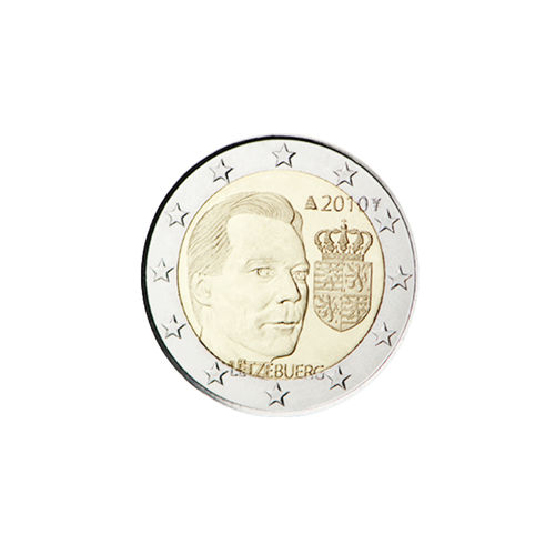 2 euroa Luxemburg 2010 - Suurherttuan vaakuna