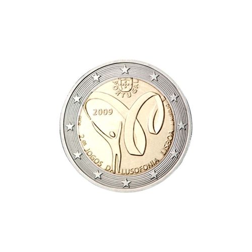 2 euroa Portugali 2009 - Lusophony-pelit
