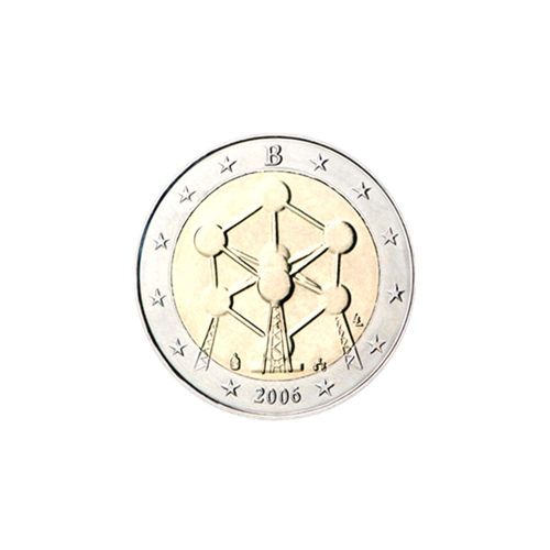 2 euroa Belgia 2006 - Atomium Brysseli
