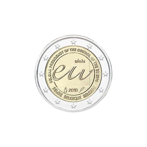 2 euroa Belgia 2010 - EU puheenjohtajuus