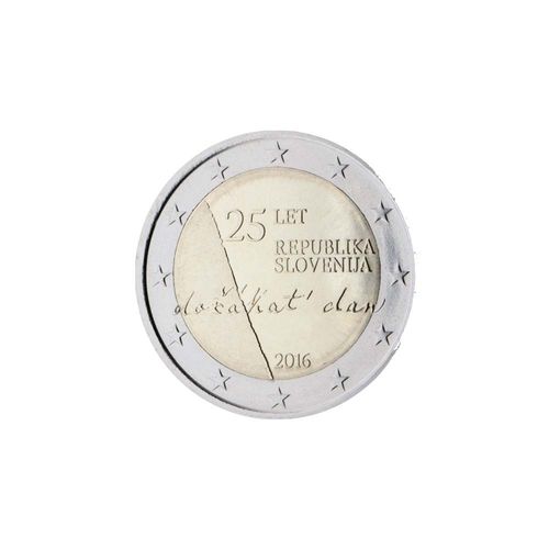 2 euroa Slovenia 2016 - Slovenian tasavalta 25v