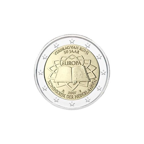 2 euroa Hollanti 2007 - Rooman sopimus 50v