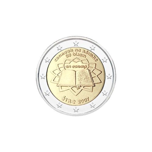 2 euroa Irlanti 2007 - Rooman sopimus 50v