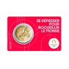 2 euroa Ranska 2021 - Pariisin olympialaiset 2024 Coin card punainen