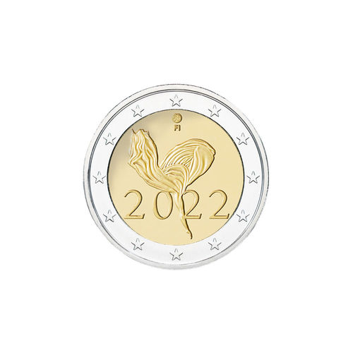 2 euroa Suomi 2022 Suomen Kansallisbaletti 100 vuotta