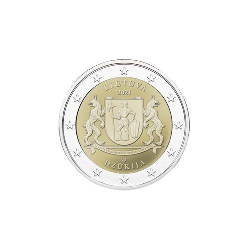 2 euroa Liettua 2021 - Dzūkija