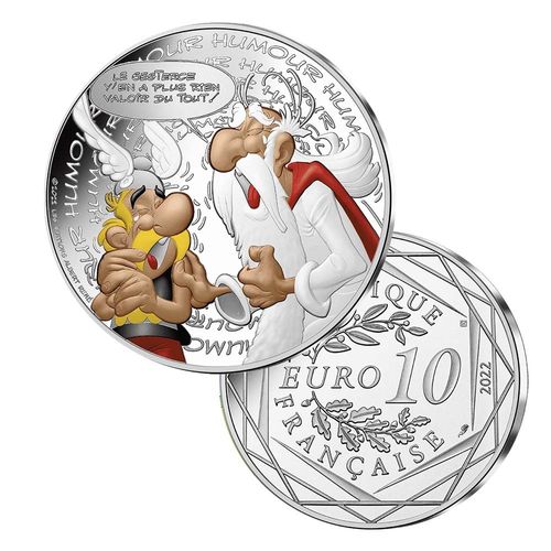 Asterix hopeaeuro 2022 - Huumori