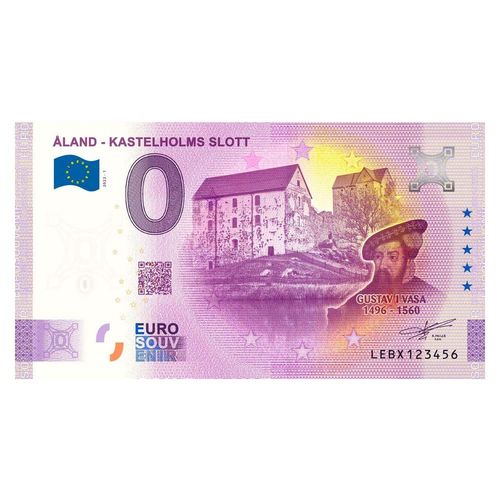 Åland - Kastelholms Slott Nolla-euroseteli