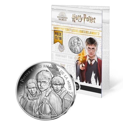 Harry Potter hopeaeuro - Harry & Hermione & Ron