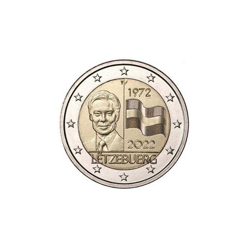 2 euroa Luxemburg 2022 - Kansallislipun 50-vuotisjuhla