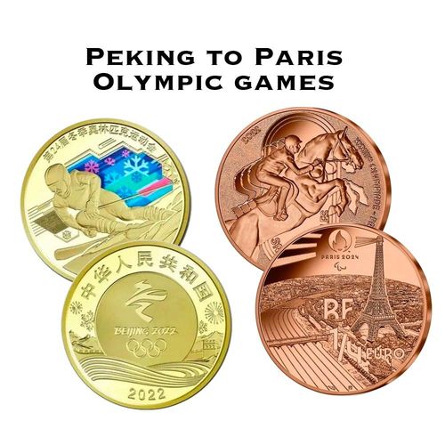 Peking - Pariisi viralliset olympiarahat