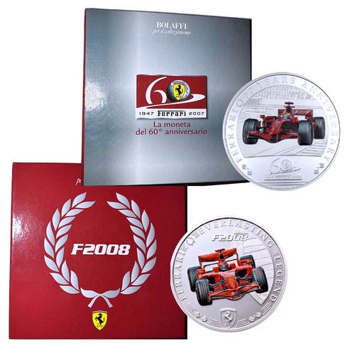 Ferrarirahat 2007 ja 2008 - Viralliset Ferrarirahat