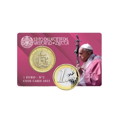1 euroa Vatikaani 2023